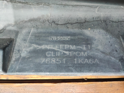 Накладка порога левого Nissan Juke (YF15) 10-19 Б/У Оригинал 768511KA6A