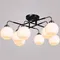 Люстра потолочная ILLUMICO E27 IL0252-8CSQ-79 BK AB