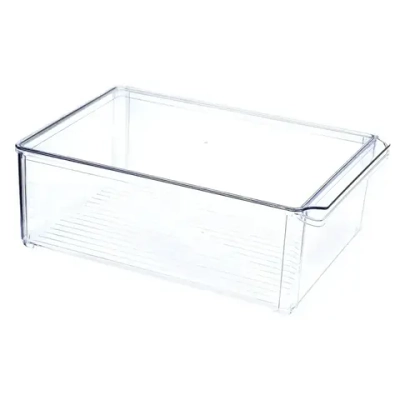 Органайзер для холодильника 20х10см с крышкой прозрачный