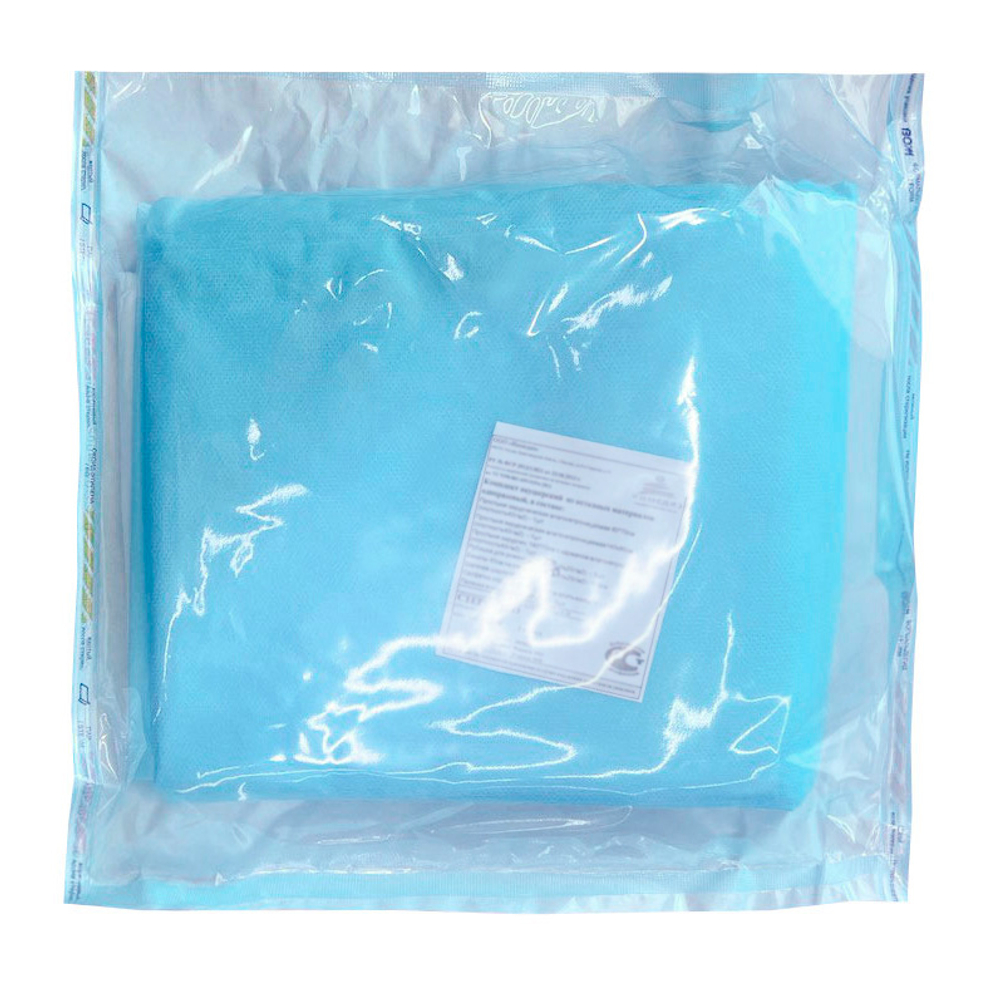 Комплект белья хирургического универсальный КУ-05 стерильный Инмедиз