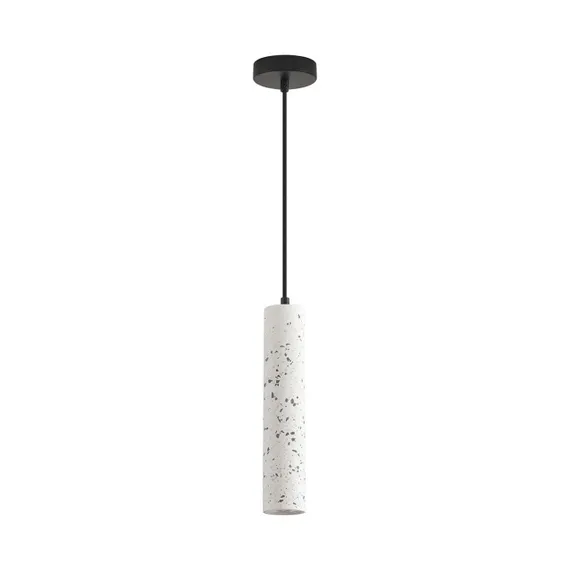 8356/1A SUSPENTIONI черный/белый, металл/цемент Подвес GU10 LED 5W 220V SHAMAREL