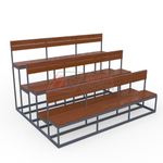 Трибуна 3-х уровневая