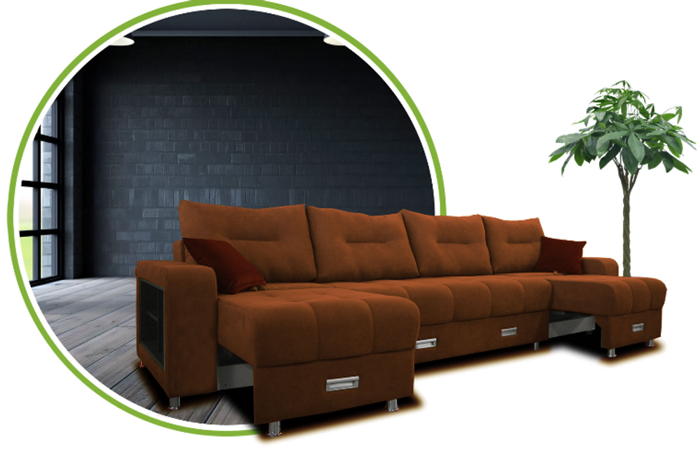 Диван "Флагман БДДС" в ассортименте