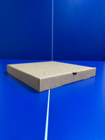 Коробка для пиццы 33x33x4 см прочная упаковка для доставки
