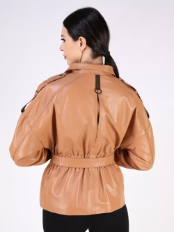 Кожаная куртка осенняя