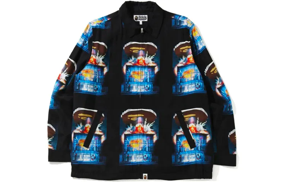 A Bathing Ape Invasion Rayon Куртка