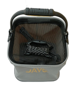 Ведро для воды и прикормки (складное), мини-кан DAYO 12 литров Д24 Ш24 В24