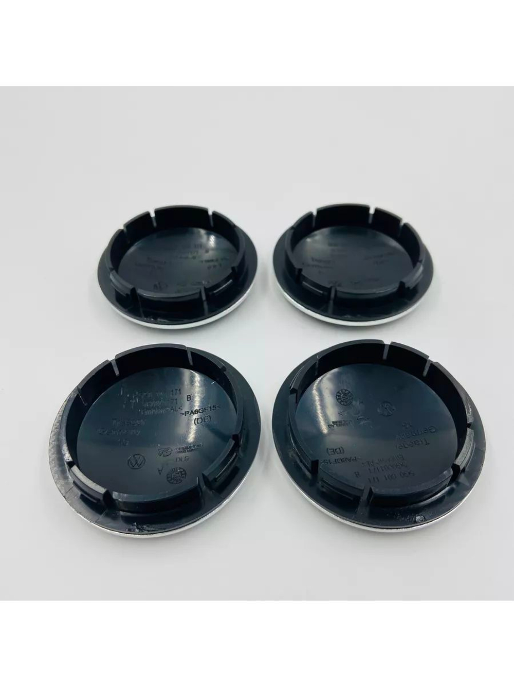 Колпачки на литые диски с эмблемой Volkswagen 65 мм 4 шт