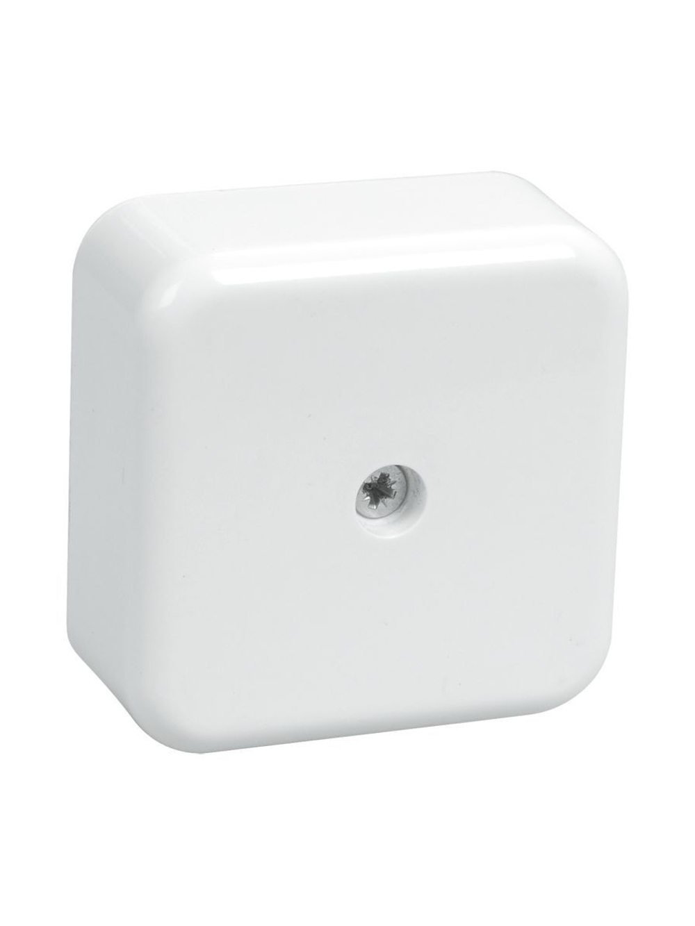 Коробка распаячная ОП 50х50х20 IP20 КМ41206-01 (4 клем. 3кв.мм) бел. IEK UKO10-050-050-020-K01