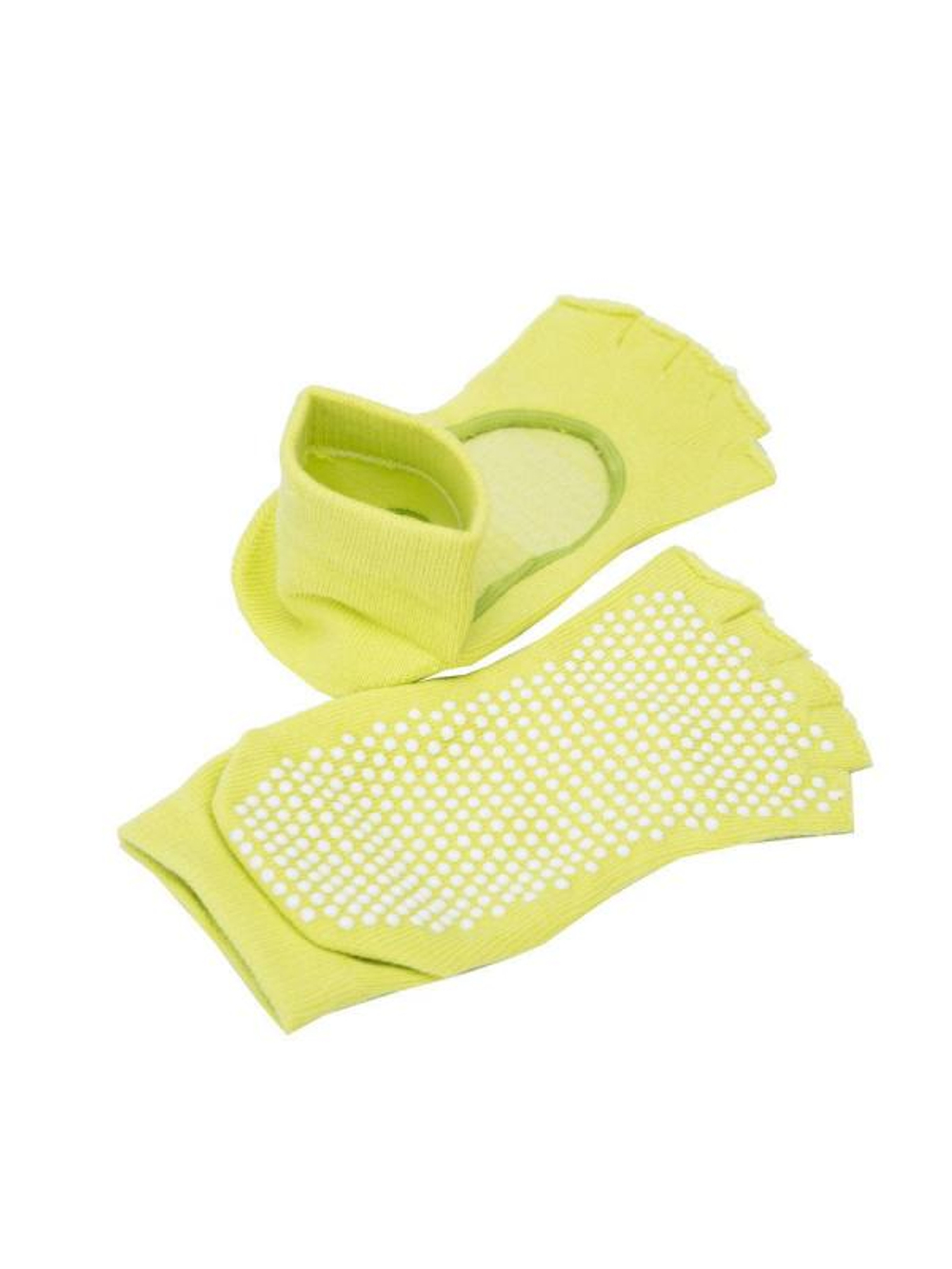 Носочки для йоги с вырезом и открытыми пальчиками Bradex