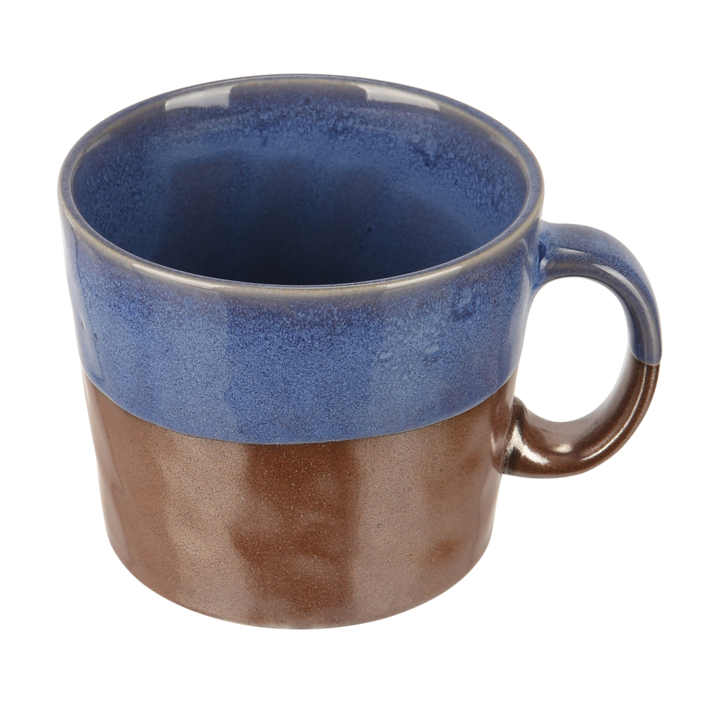 Кружка для супа с крышкой Boston Hammered-Look 37562BU