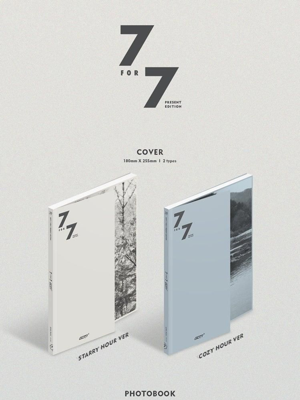 Альбом GOT7 - 7 For 7 Present Edition 2 Version SET