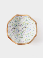 Салатник «Оттенки сирени», 20×20×8 см, дерево манго