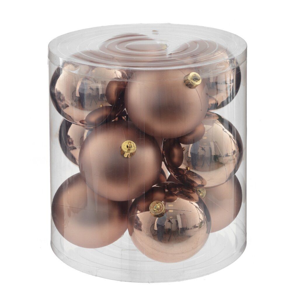 GAEM Набор из 12шт Украшение новогоднее "Шар", D 8 см, L19 W19 H21,5 см