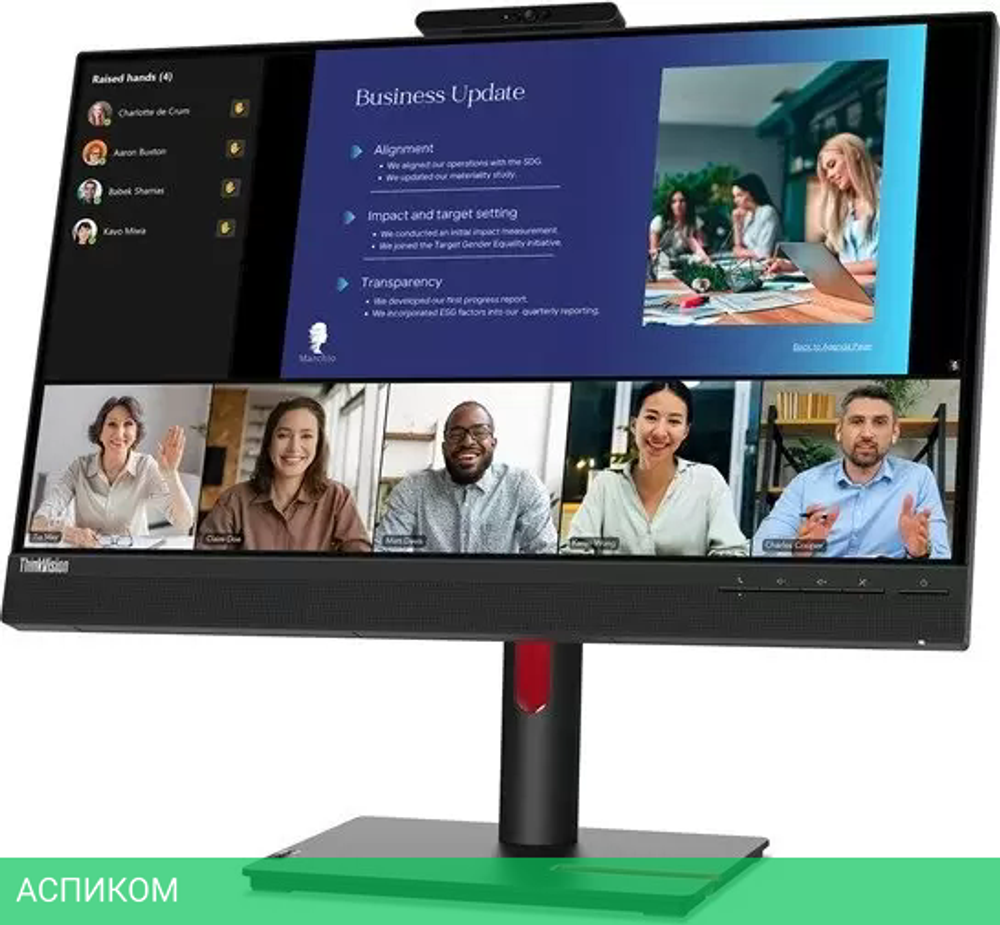 Монитор Lenovo ThinkVision T24v-30 63D8MAT3EU