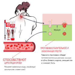 Обезболивающий гель для тела с усиленной формулой Aichun Beauty Rapid Relief Gel, 100мл