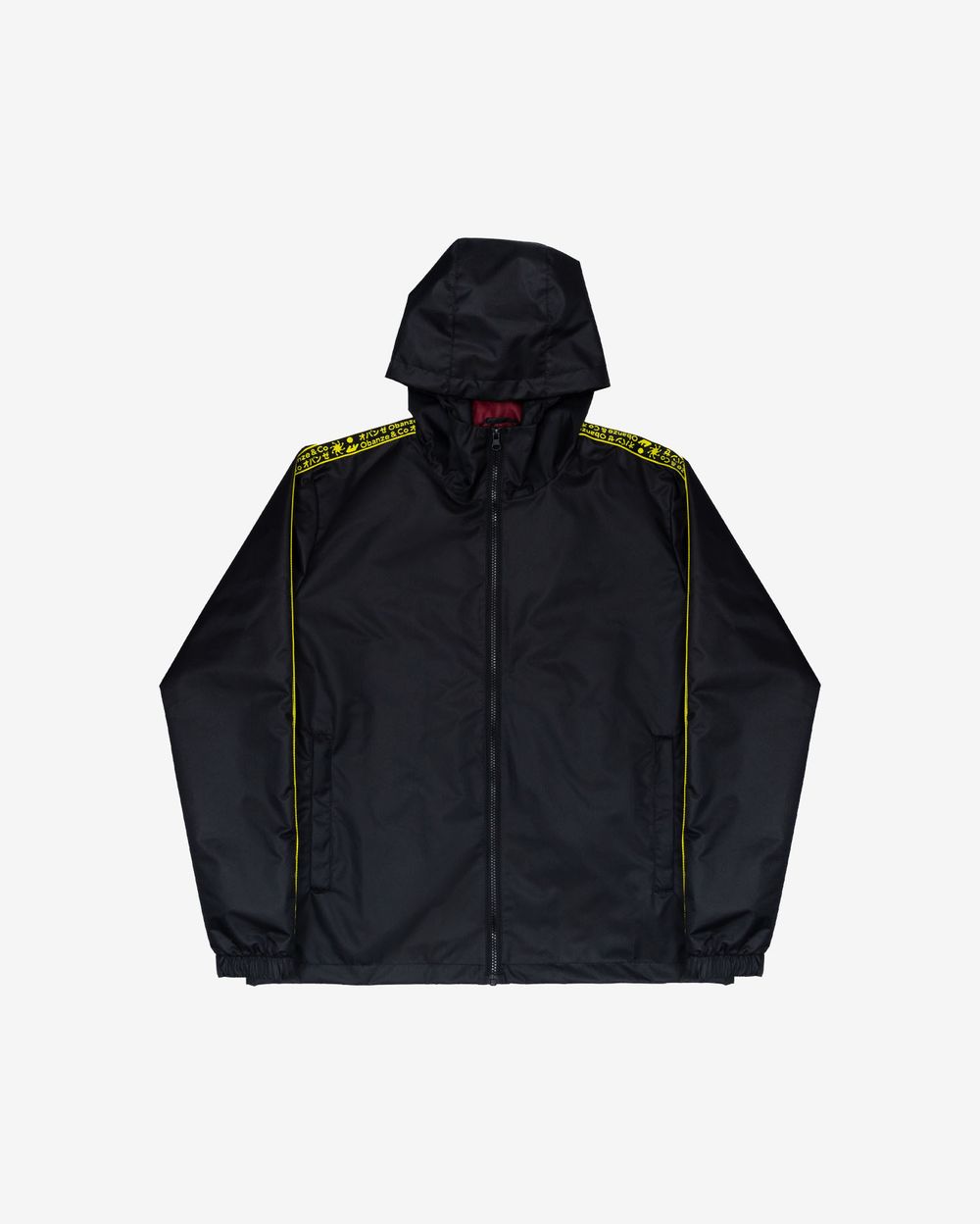 Ветровка Wataga Windbreaker Черно-Желтая