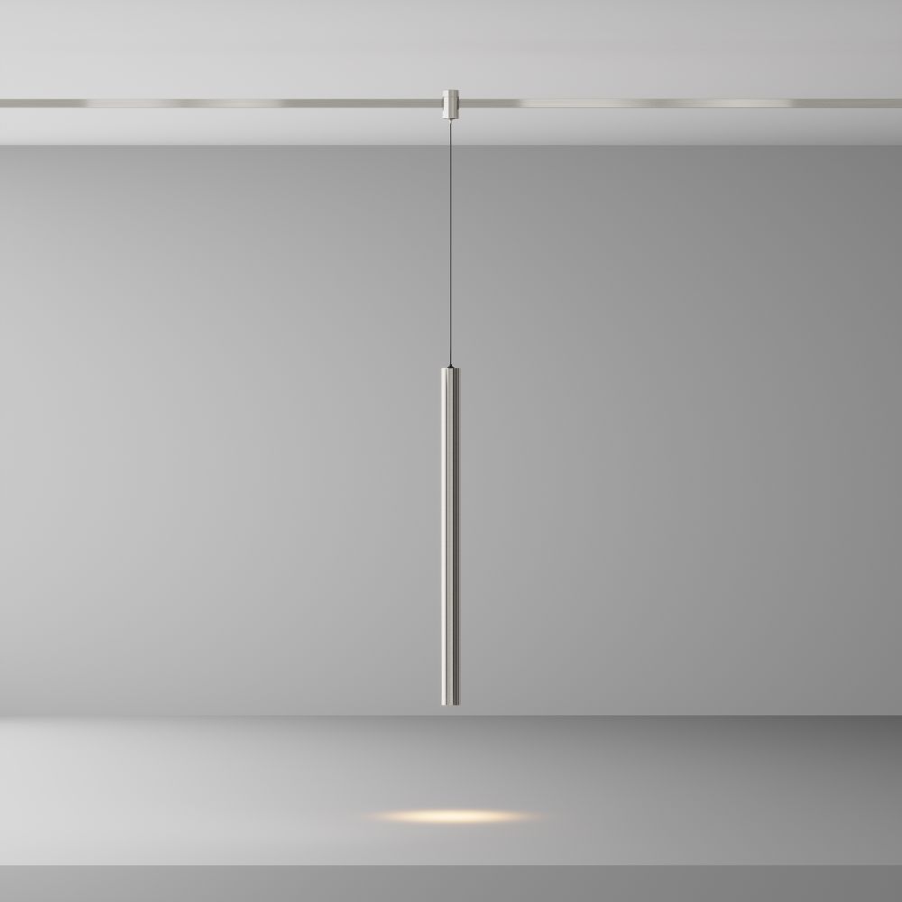 Трековый магнитный светодиодный светильник Maytoni Flarity   TR156-1-5W3K-PT