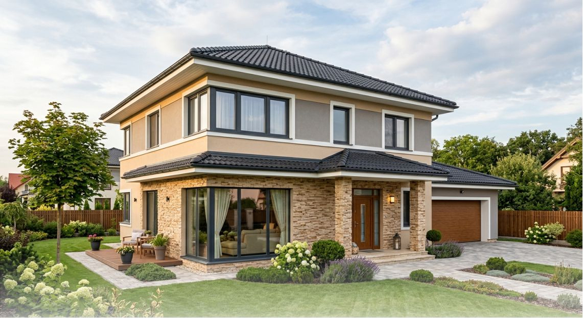 Строительство домов под ключ от 45 000 руб/м2