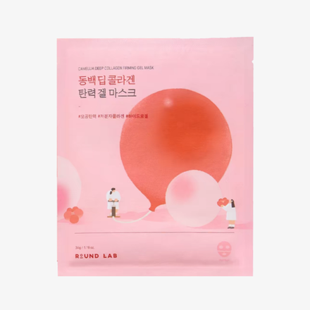 ROUND LAB Маска гидрогелевая с коллагеном Camellia Deep Collagen Firming Gel Mask (34 г)