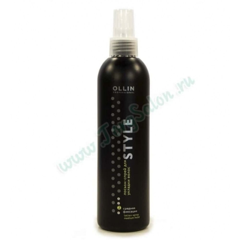 Лосьон-спрей для укладки волос средней фиксации «Lotion-Spray Medium», Style, Ollin, 250 мл.