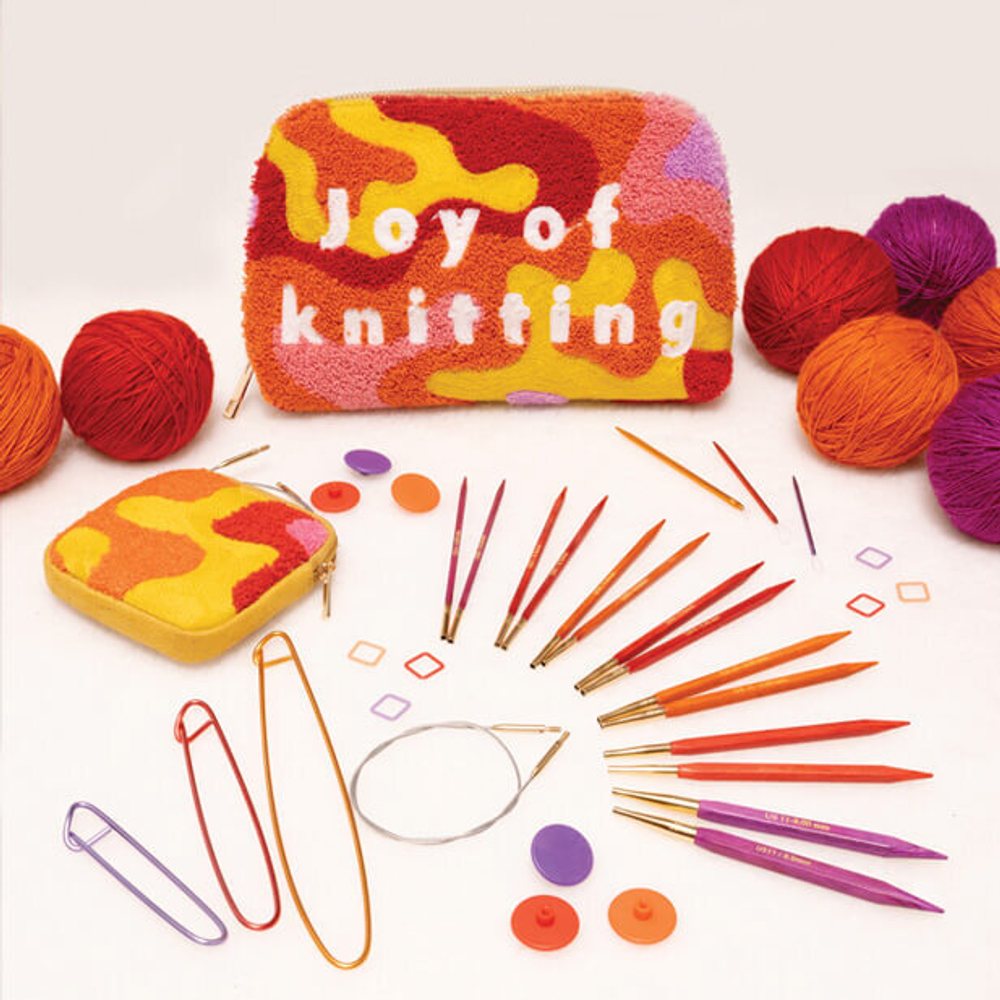 Подарочный набор съемных спиц "Joy оf Knitting" (Радость вязания) KnitPro