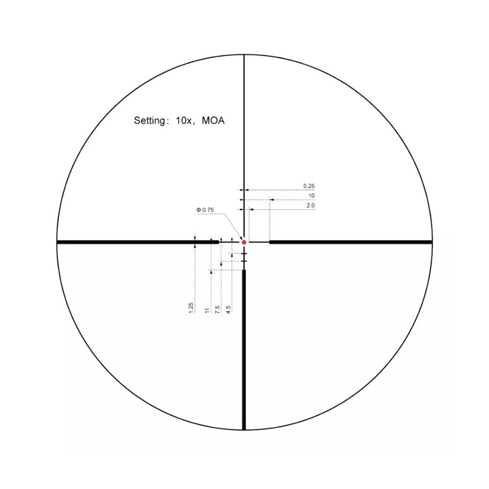 Оптический прицел Vector Optics Continental X8 2-16x50 ( установка на Тигр, СВД, ОП-СКС, ВПО-208 / Сетка VET-10BDC / с подсветкой )