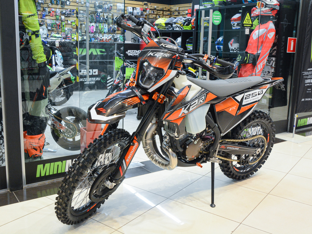 Кроссовый мотоцикл K2R 250 ETC Orange/Black 21/18