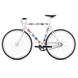 Наклейка на раму велосипеда Tonda Remember