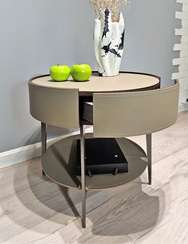 Прикроватная тумбочка-столик 4536 с ящиком и полкой