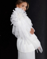 Жакет "Птица" с белым крылом