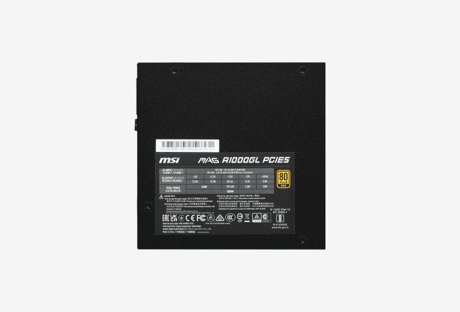 MSI MAG A1000GL PCIE5_0426709110337