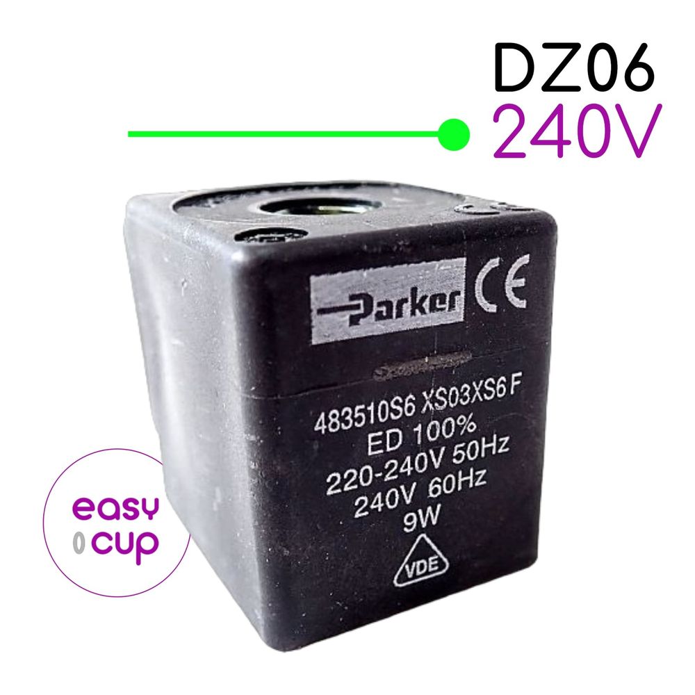 Катушка LUCIFER/PARKER DZ06 220/240В 9Вт 50Гц Катушка LUCIFER/PARKER DZ06 220/240В 9Вт 50Гц