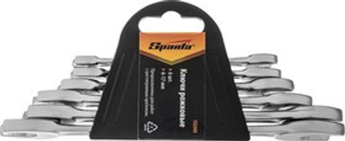 Набор рожковых ключей 6шт, 6-17мм SPARTA