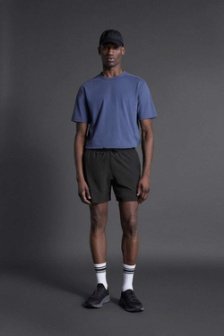 ZARA БАЗОВЫЕ СПОРТИВНЫЕ ШОРТЫ, ЧЕРНЫЙ