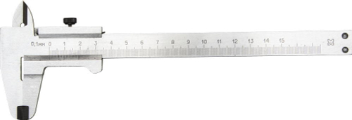тип 1, 150 мм, металлический штангенциркуль (3445-150)