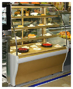 Витрина кондитерская ENTECO MASTER ВИЛИЯ PREMIUM 100 ВВ(К) (встроенный агрегат) с боковинами