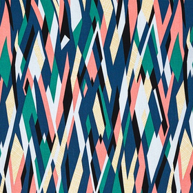 Ткань Штапель плот 110г/м2 100% вискоза шир. 145 см цв.16.1 мультиколор