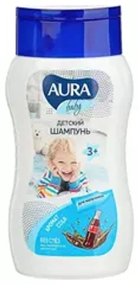 АУРА BABY 3+ детский шампунь для мальчиков 200 мл
