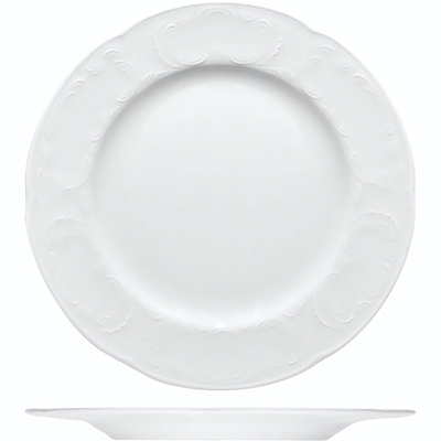 Тарелка «Моцарт» мелкая;фарфор;D=300,H=22мм;белый (Цвет: белый)