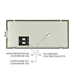 Активный микрофон Stelberry M-70 вид сзади