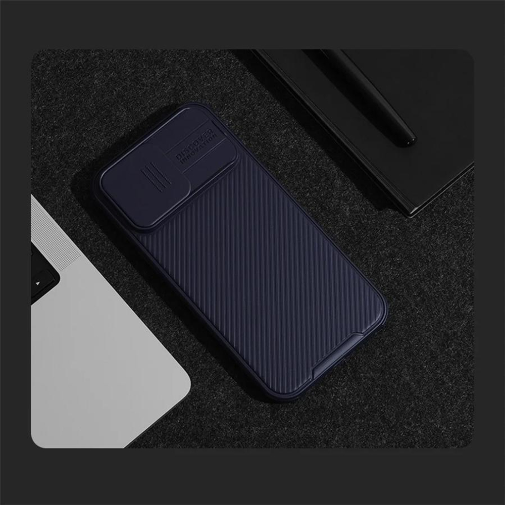 Накладка Nillkin CamShield Pro Case с защитой камеры для iPhone 15 Pro Max