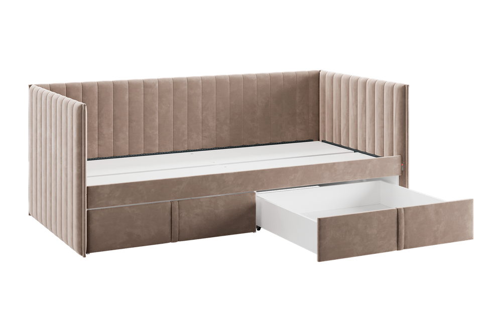 Кровать софа с ящиком Твикс 900*2000 (велюр) МФ Мебельсон, г. Ижевск