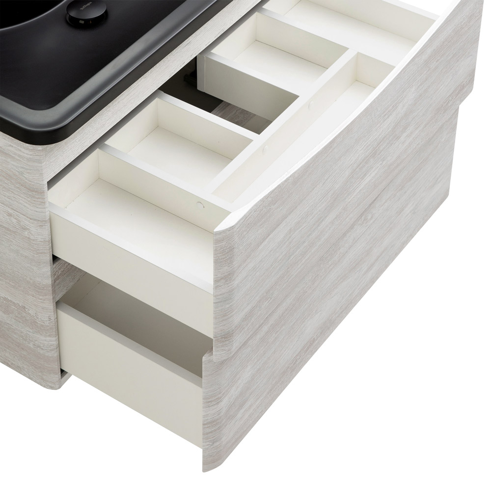 Мебель для ванной комнаты подвесная BelBagno ACQUA-1000-2C-SO-RVB 100 см Rovere Vintage Bianco