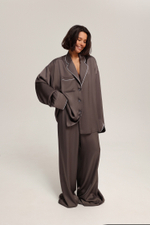 Рубашка атласная