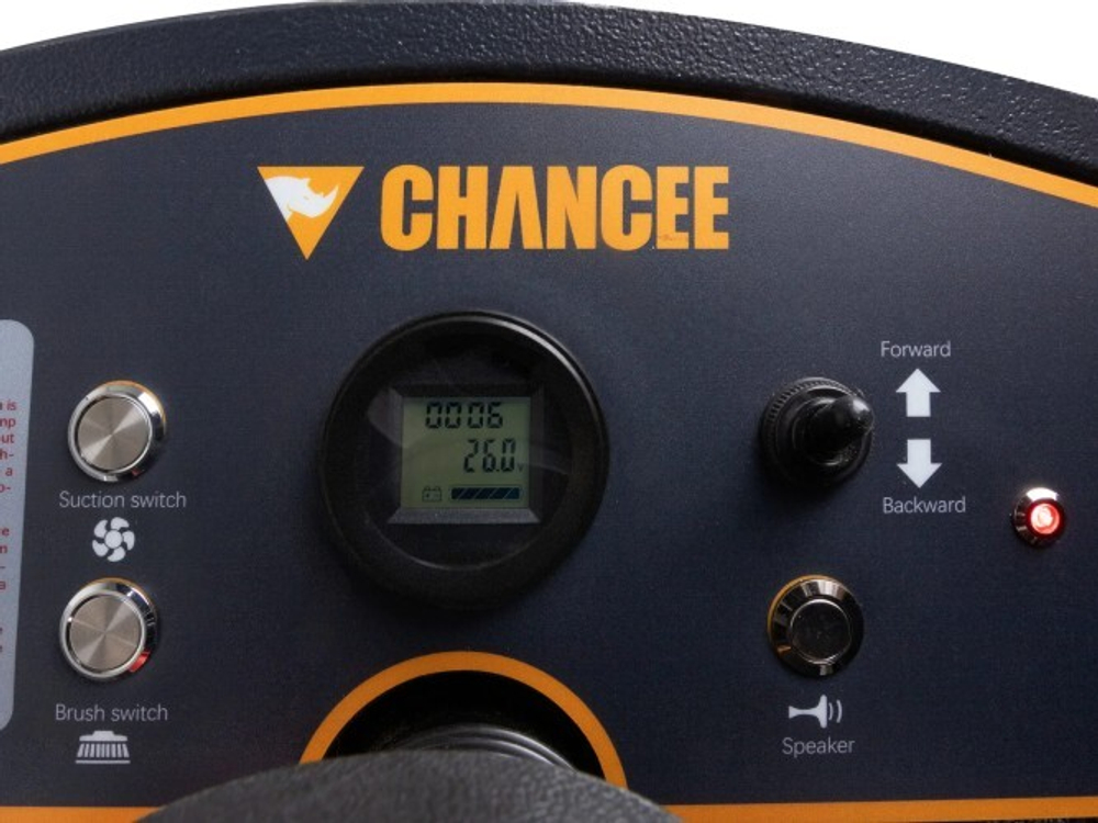 Машина поломоечная CHANCEE K70 Double brush (Gel 113 а/ч) с местом оператора K70 Double brush