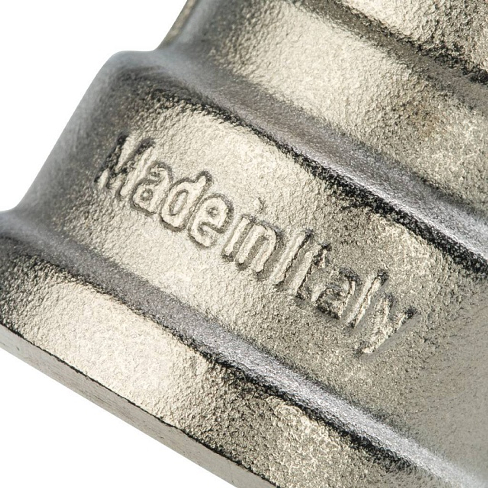 Муфта редукционная STOUT SFT 0006 - 3/4" x 1/2" (для стальных труб, латунь никелированная)