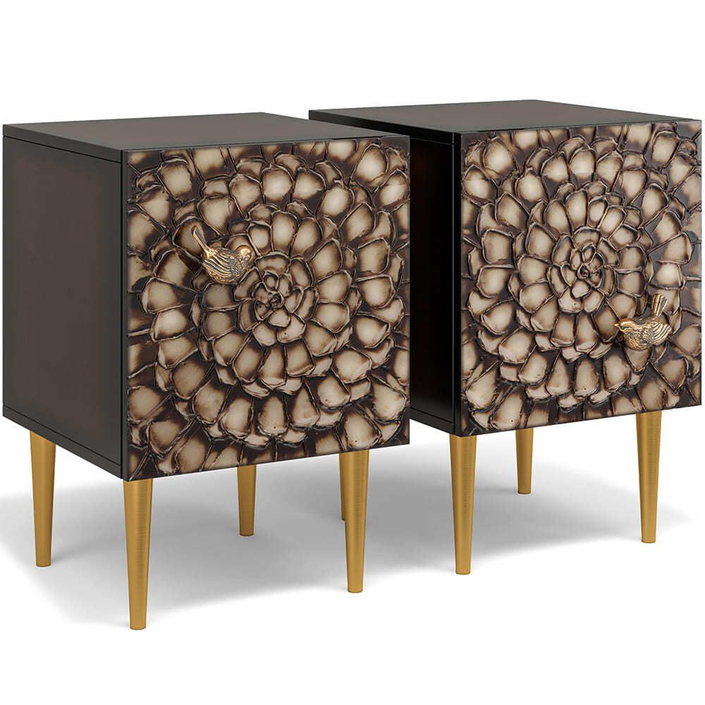 Тумба Терра Стайл правая Каштан