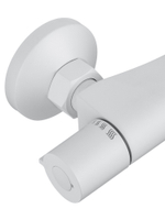 Смеситель для душа с термостатом WONZON & WOGHAND INN 5, Белый матовый (WW-B1005-A-MW)