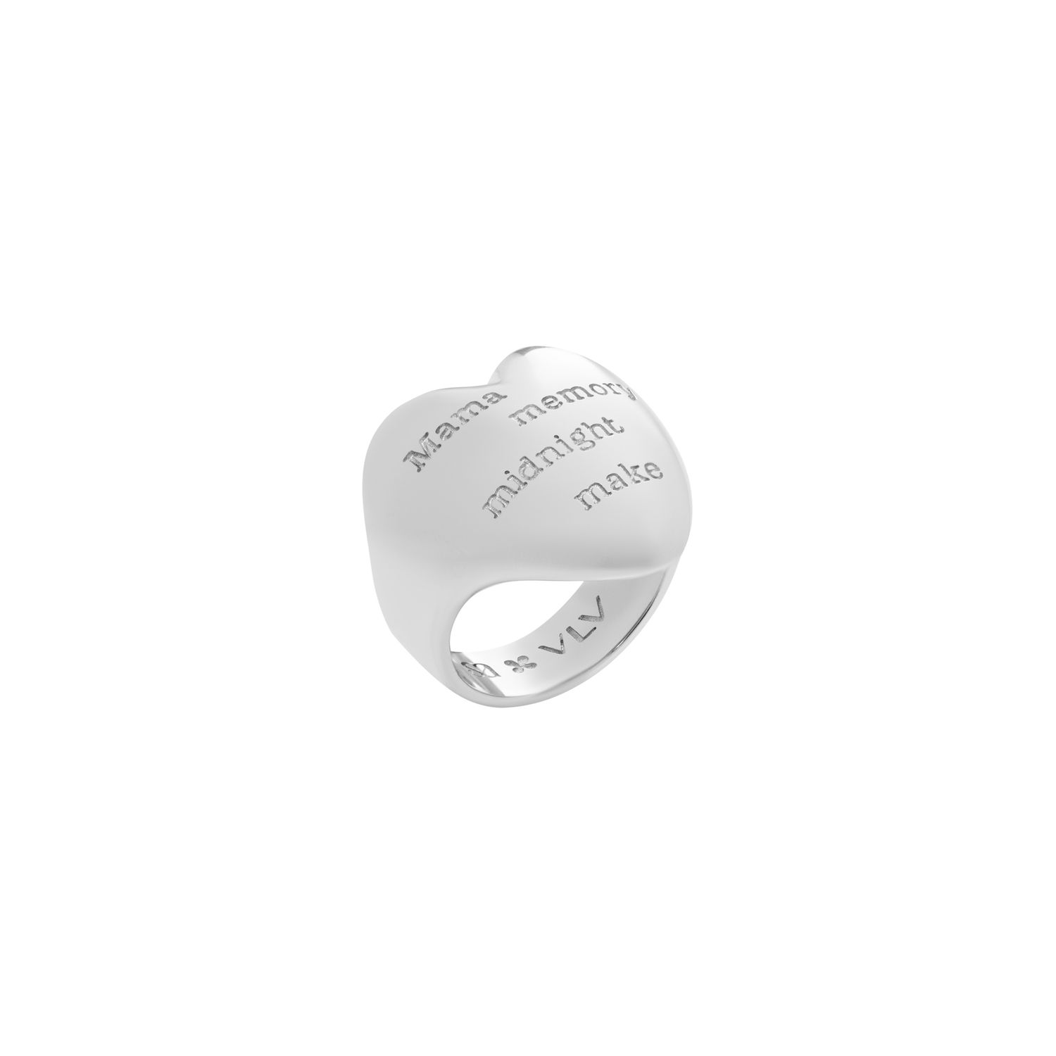 Кольцо Substantial "M" Words Ring by Astrovskaya x VLV
